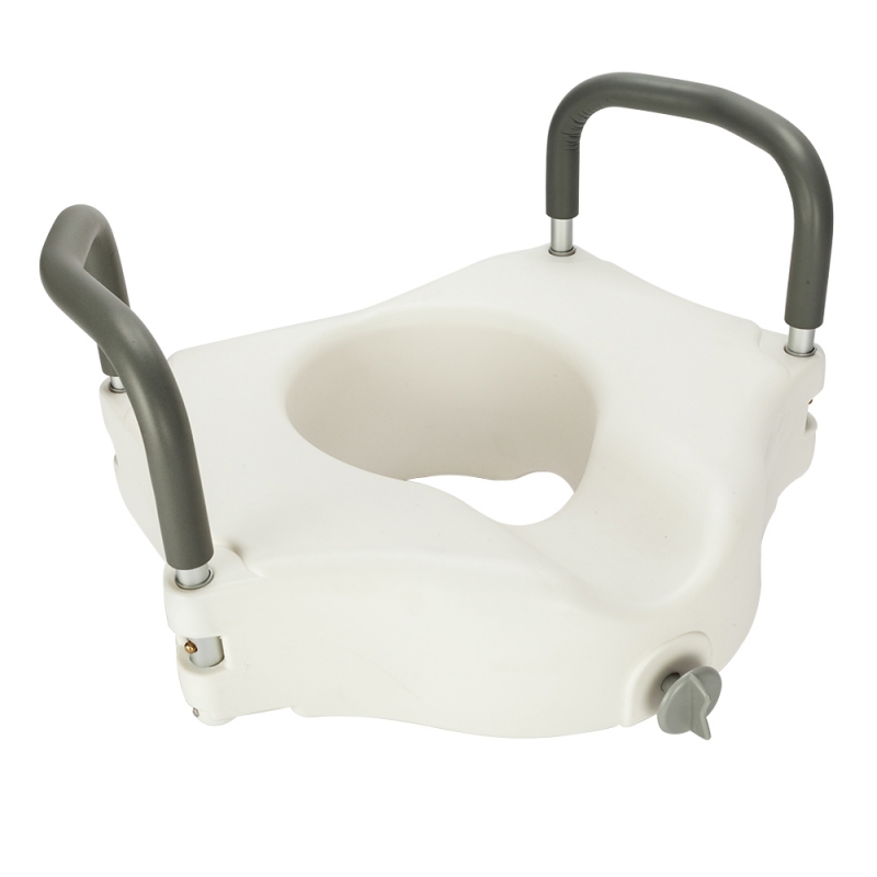 UBesGoo NEW Drive Medical Raised Elevated Toilet Seat Lift Riser