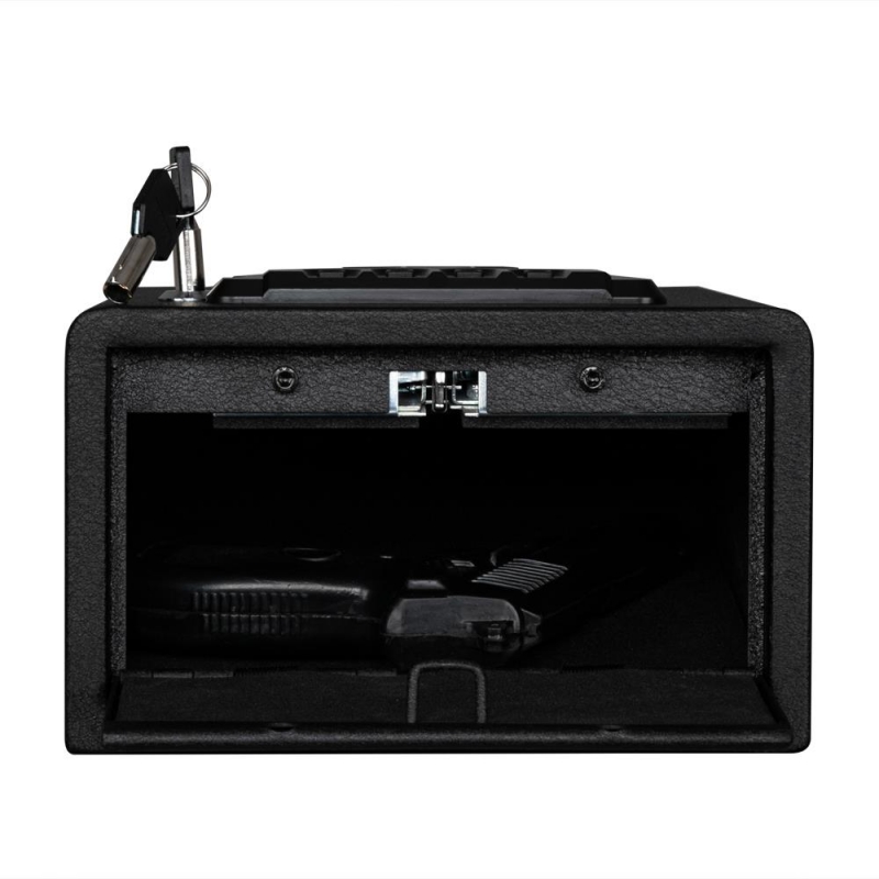 Ubesgoo Electrical Gun Safe Quick Access Pistol Handgun Safe Firearm Security Box With Auto Open 2348