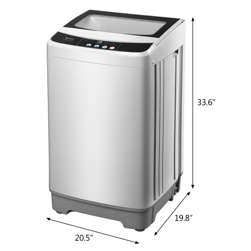 ZOKOP Compact Washer 13.3lbs Fully Automatic Portable Washing Machine