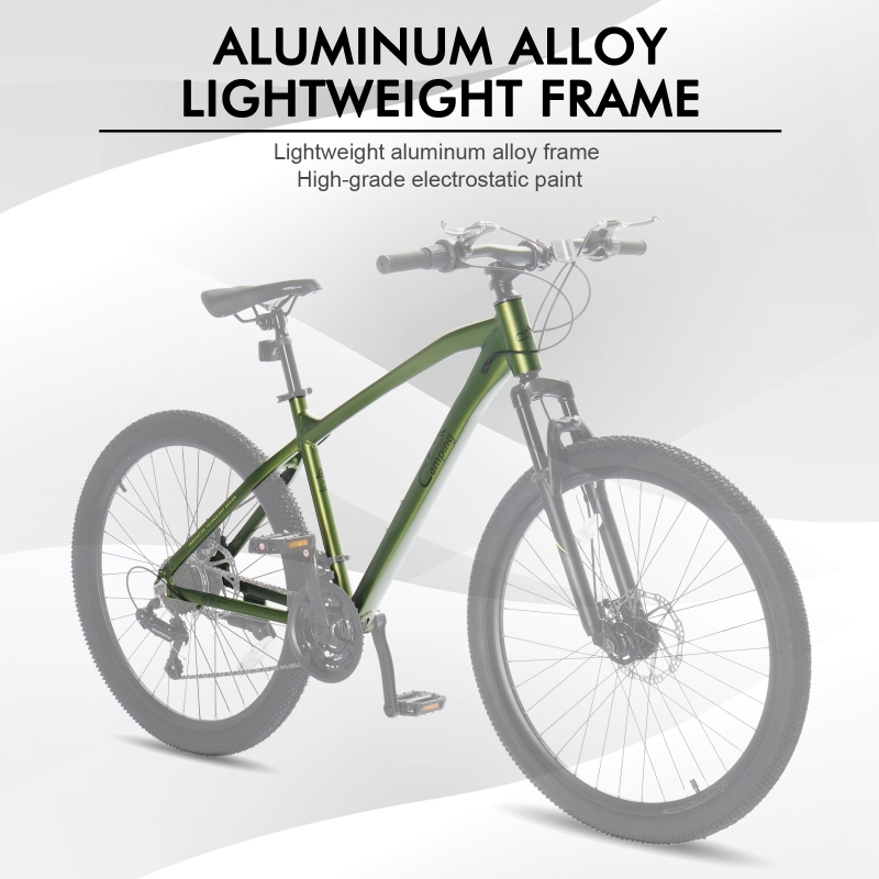 UBesGoo 26in Mountain Bike for Adults, Aluminum Frame Lightweight